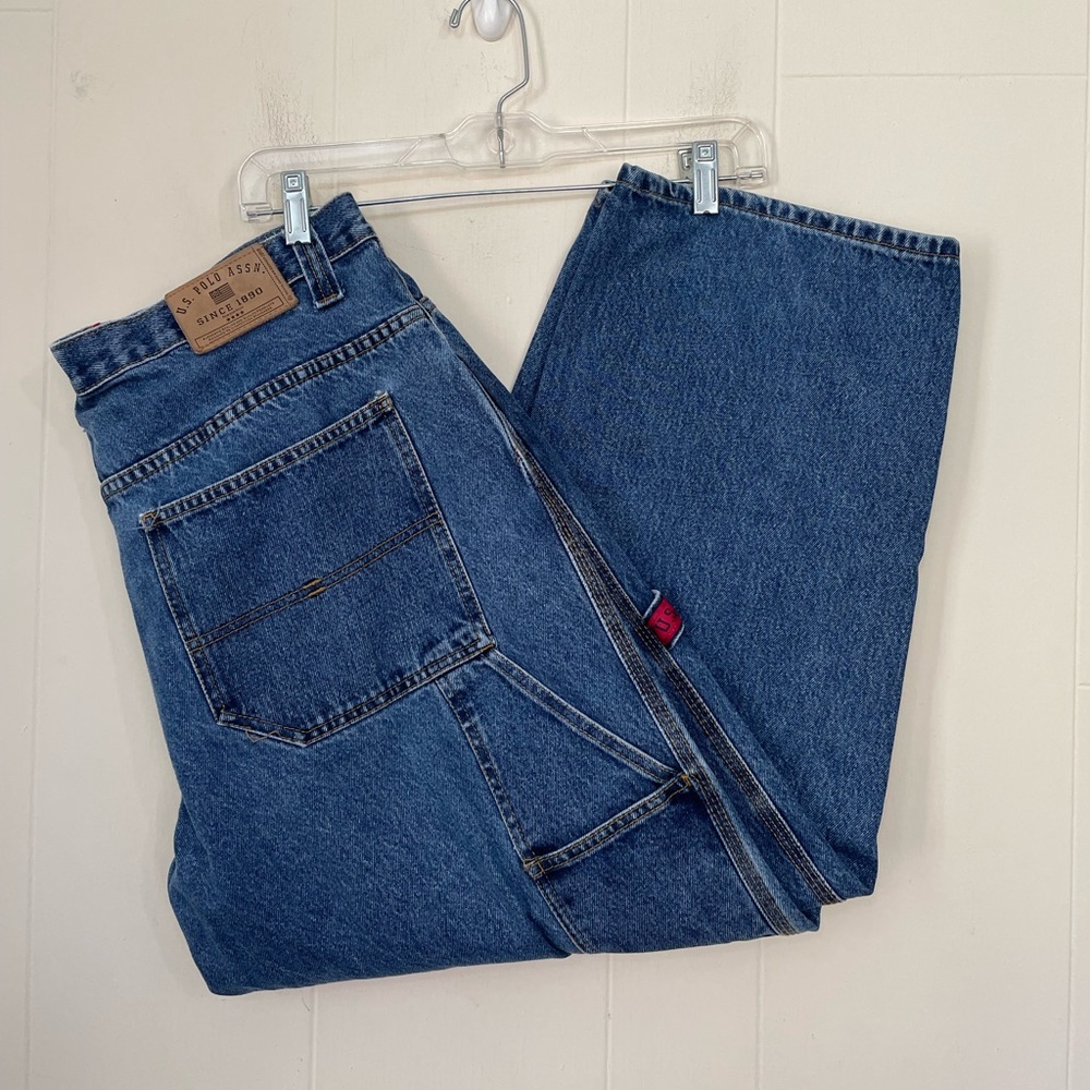 U.S. Polo Assn Carpenter Dad Jeans 90s Baggy Y2K Vintage Men’s Size 40x30